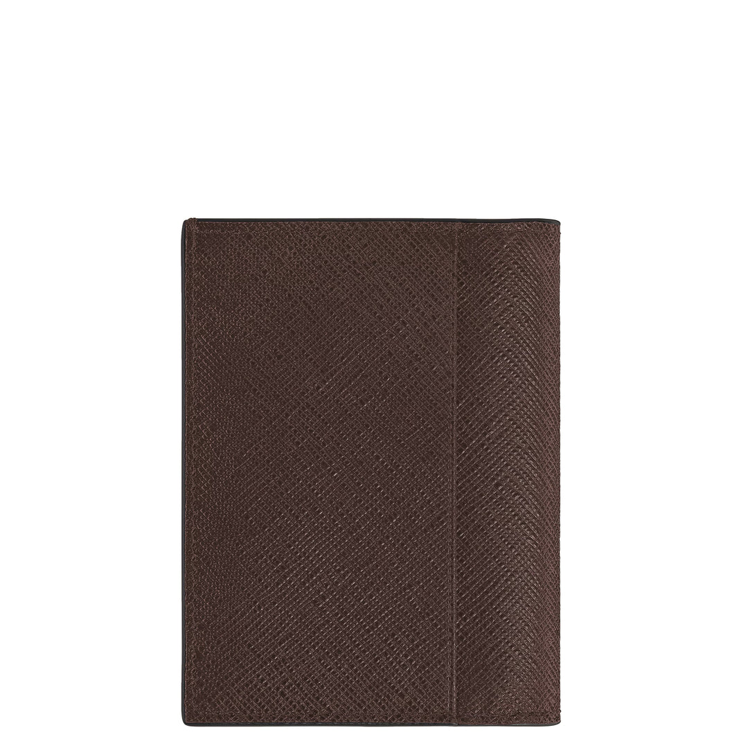 Montblanc Geldbörse Mini 4 Pockets Schneiderleder Ebenholzfarbe 222989