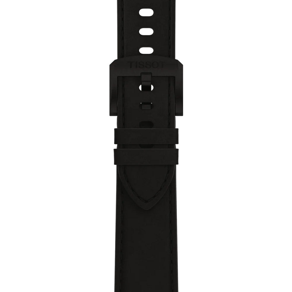 Tissot PRC 100 Solar 39mm černá křemenná ocel černá povrchová úprava PVD T151.422.36.051.00