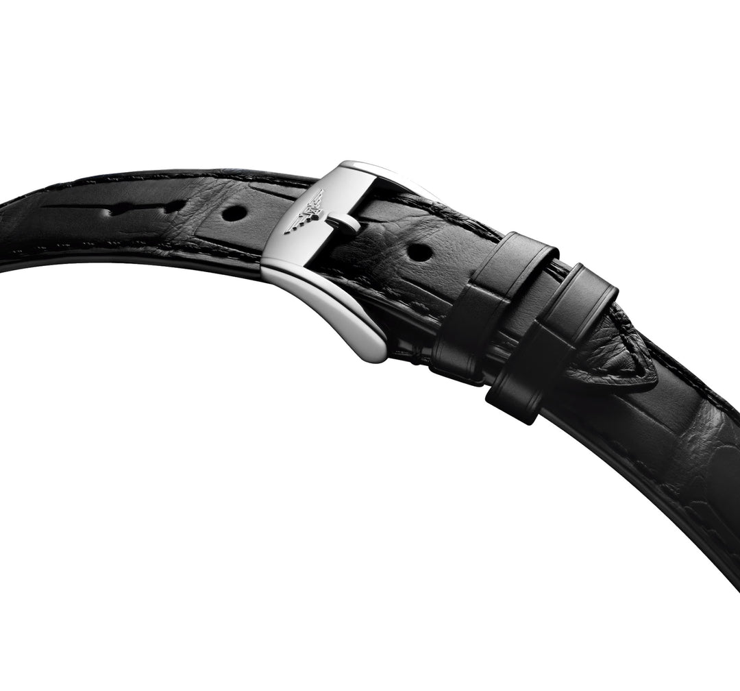 Longines Conquest Heritage 38 mm blaue Automatikuhr aus Stahl L1.649.4.92.2,