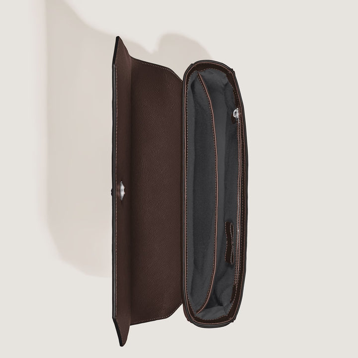 Montblanc Sartorial Ebony värillinen nahkainen lähettilaukku 222931