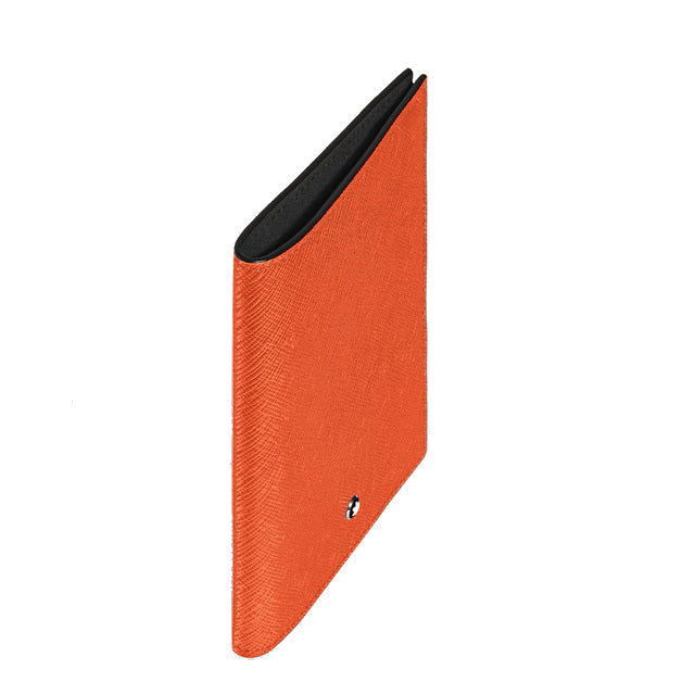 Κάτοχος διαβατηρίου Montblanc Sartorial από δέρμα μανταρίνι 221356