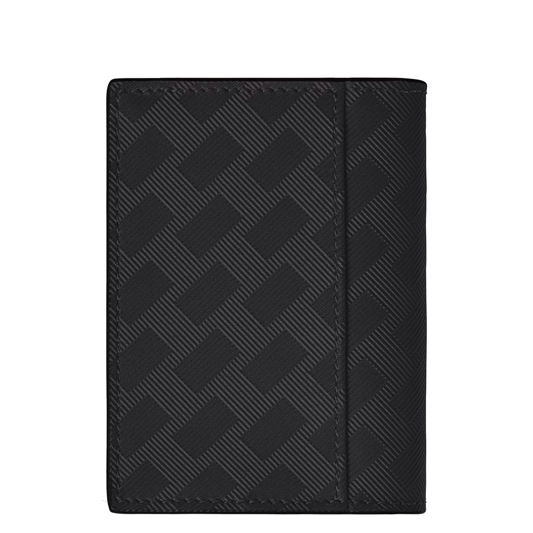 Montblanc kortholder 4 lommer Extreme læder sort/bauxit 223167