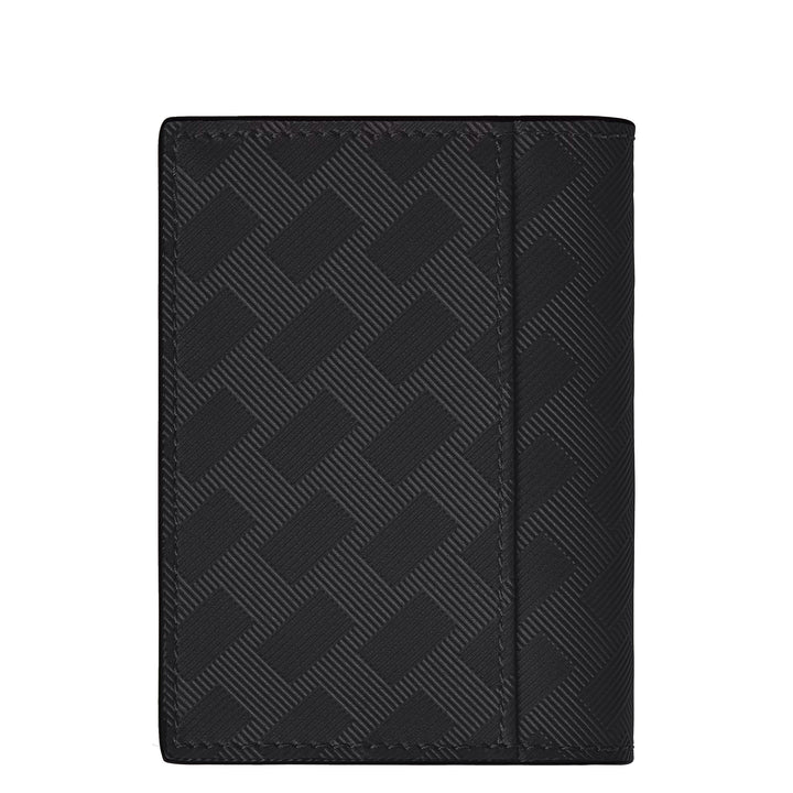 Montblanc kortholder 4 lommer Extreme læder sort/bauxit 223167