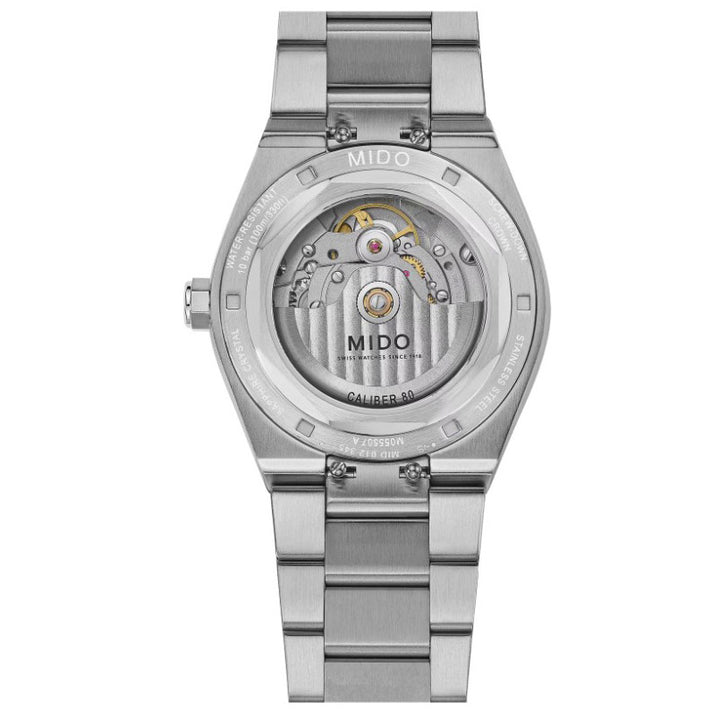 Mido hodinky Multifort 8 One Crown tyrkysová 40mm automatická ocel M055.507.11.041.00