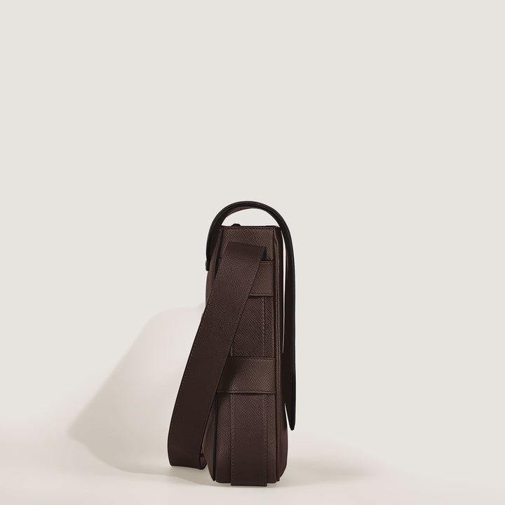 Montblanc Sartorial Ebony värillinen nahkainen lähettilaukku 222931
