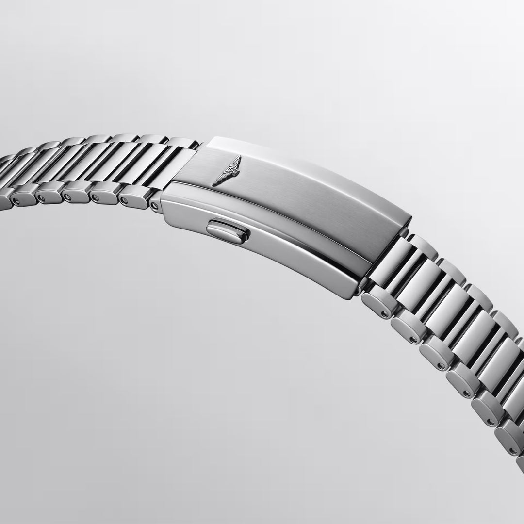 Ceas automat Longines Heritage 40mm albastru din oțel L1.650.4.92.6