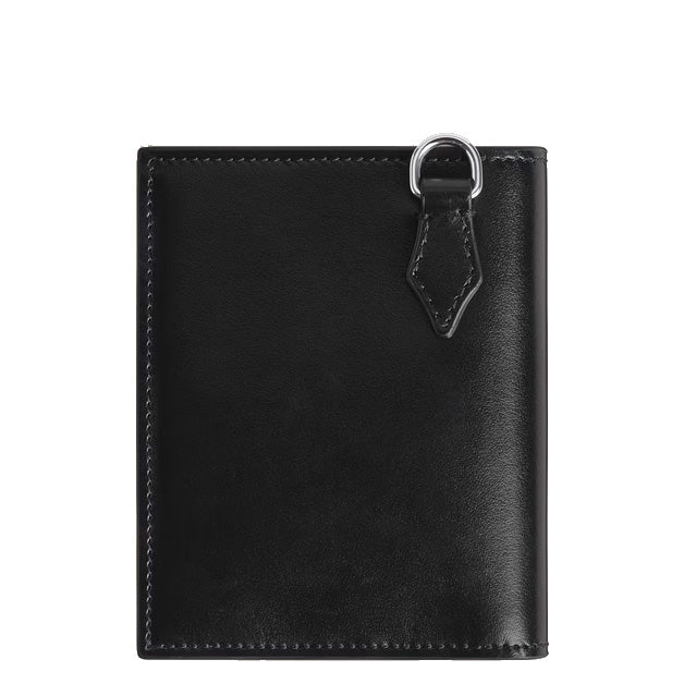 Portofel compact Montblanc 6 buzunare piele Meisterstück negru 221322