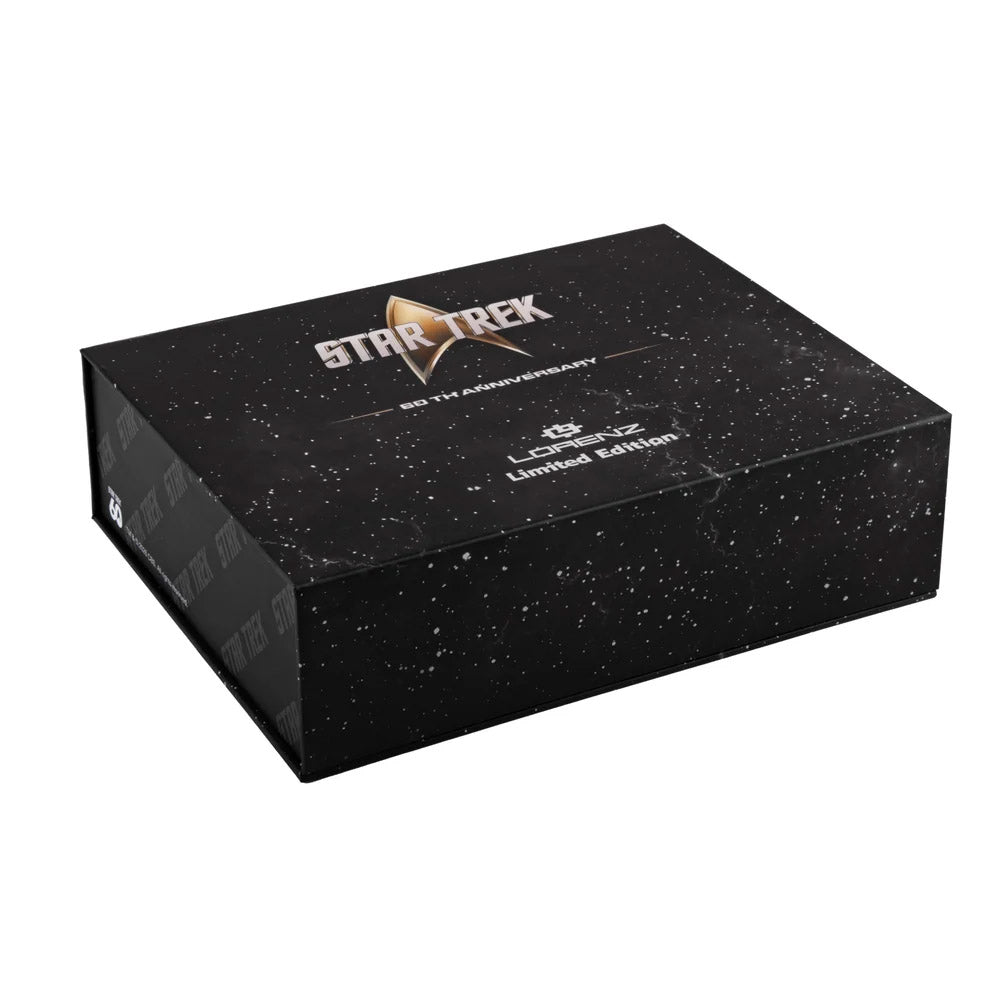 Lorenz-kello STAR TREK Deep Space Limited Edition 40x36 mm musta automaattinen teräs musta PVD-viimeistely 030287LE