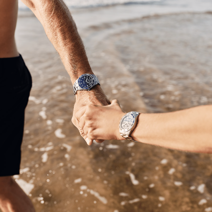 Montre Mido Ocean Star 39mm bleu automatique acier M026.907.11.041.00