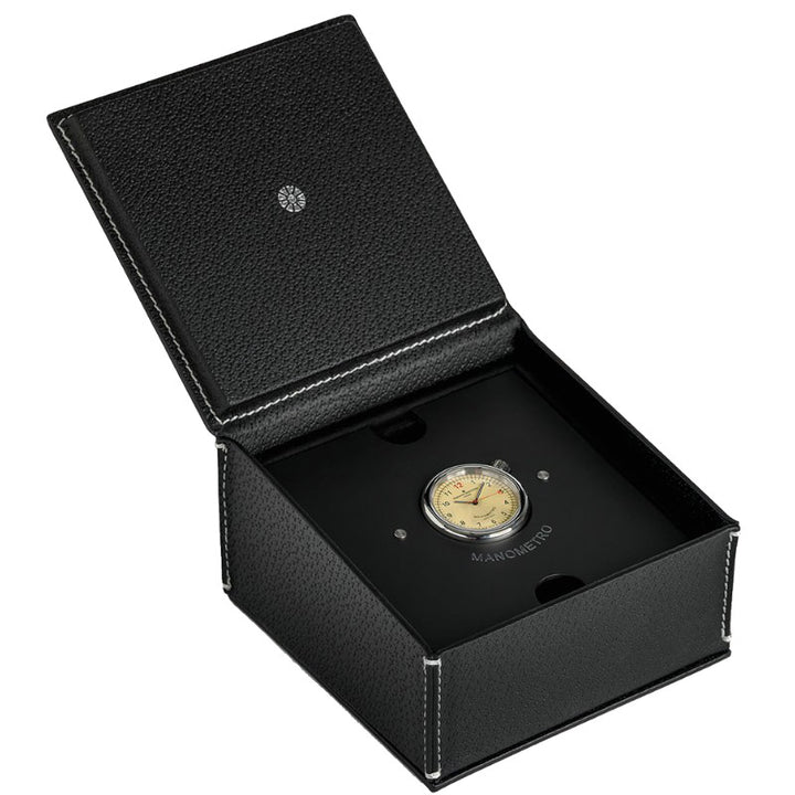 Giuliano Mazzuoli Manométer óra 45mm fekete automata acél MRP02N