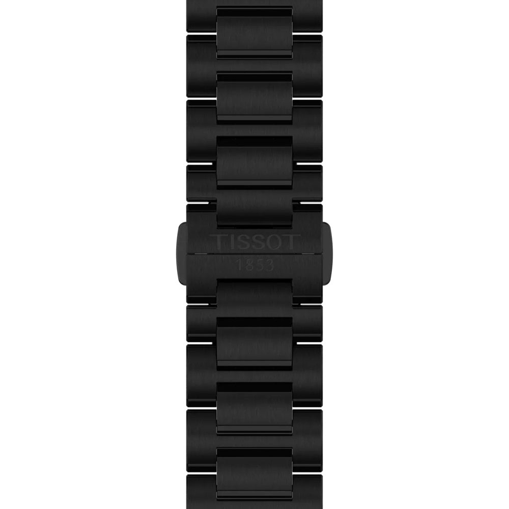 Montre Tissot PRC 100 Solar 39mm acier quartz noir finition PVD noir T151.422.33.051.00