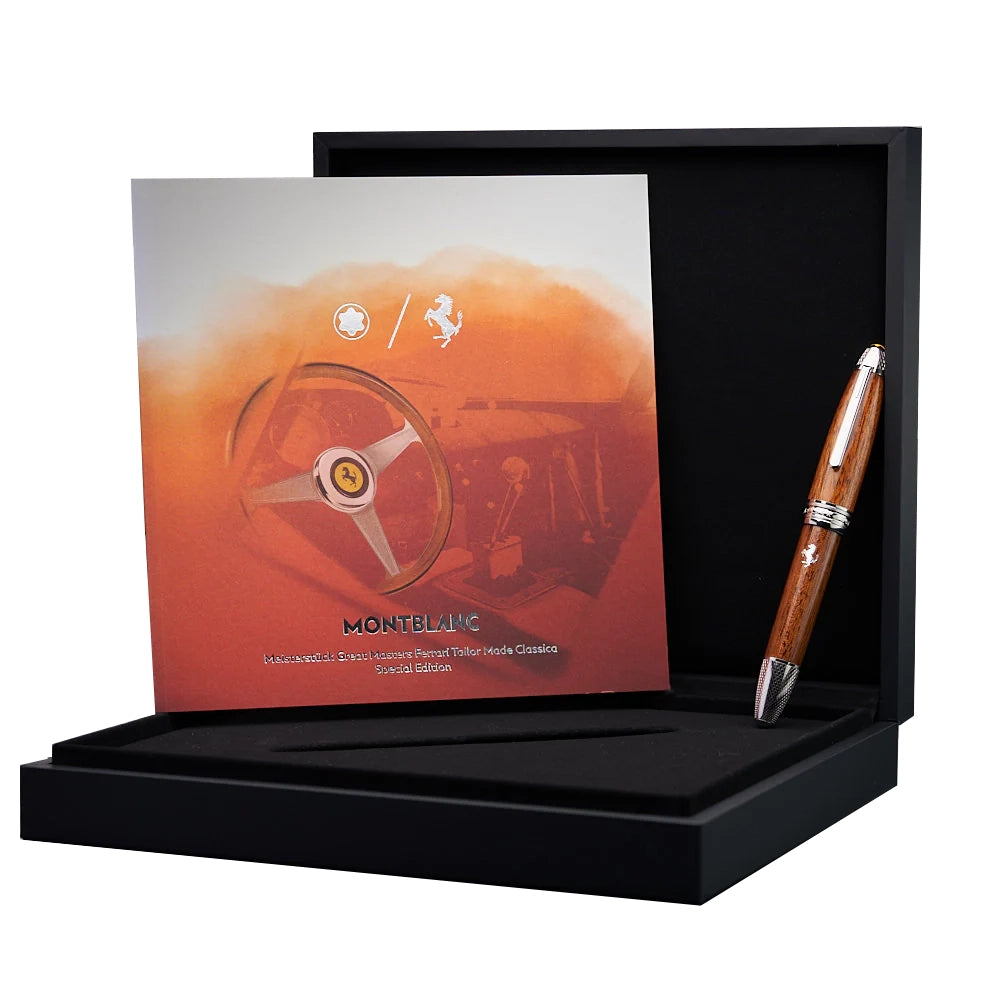 Montblanc plnicí pero Meisterstück Great Masters Ferrari Tailor Made Classica Special Edition tip M 131318