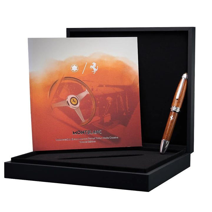 Montblanc plnicí pero Meisterstück Great Masters Ferrari Tailor Made Classica Special Edition tip M 131318