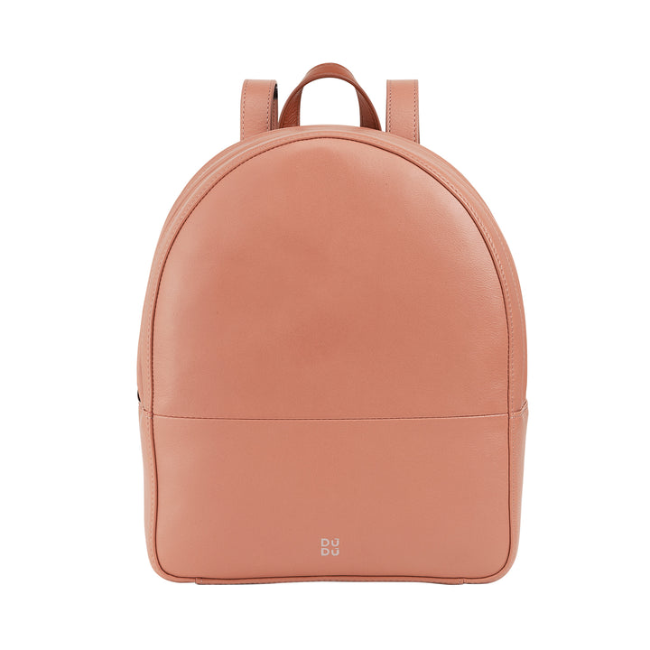 Rucsac de vară colorat pentru femei DUDU, din piele moale, multicolor, cu fermoar dublu