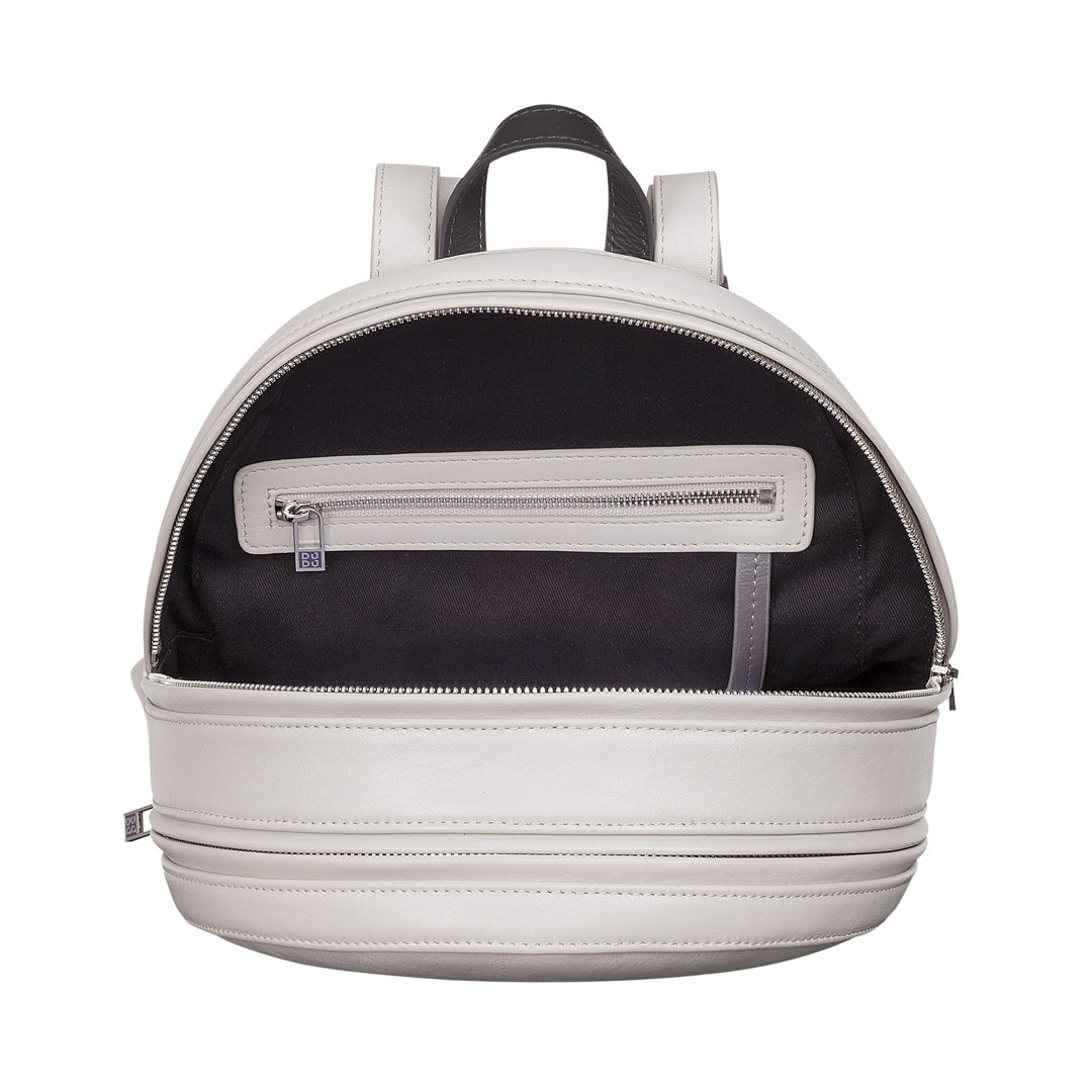 Rucsac de vară colorat pentru femei DUDU, din piele moale, multicolor, cu fermoar dublu