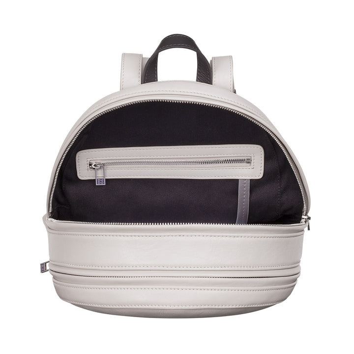 Rucsac de vară colorat pentru femei DUDU, din piele moale, multicolor, cu fermoar dublu