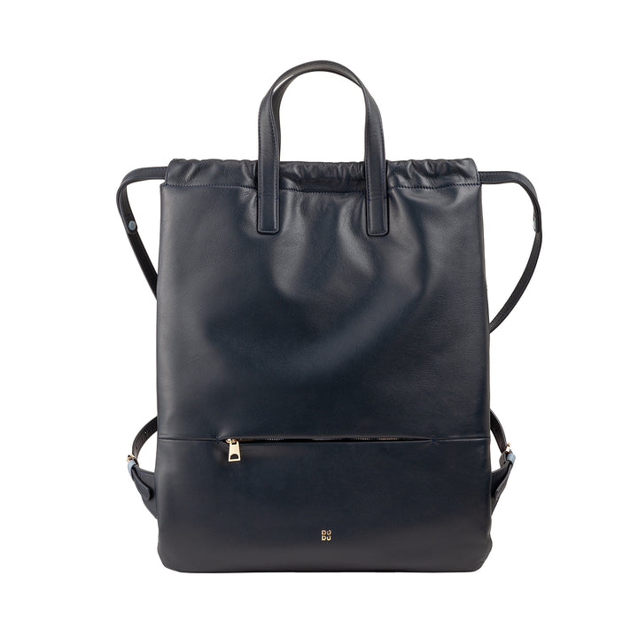 Γυναικείο σακίδιο πλάτης DUDU από μαλακό δέρμα, σακίδιο πλάτης με κορδόνι και μαγνητικό κουμπί, διπλή λαβή, απλό κομψό σακίδιο