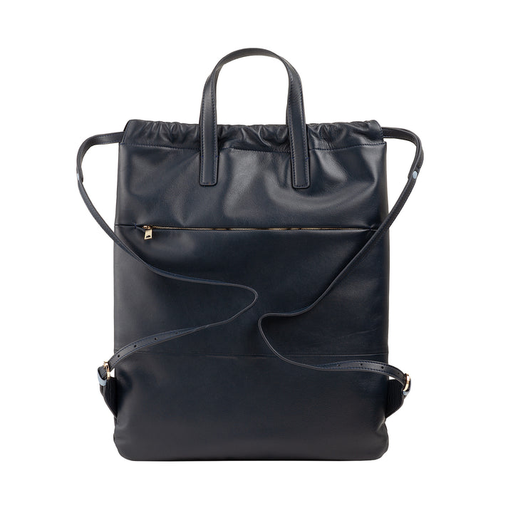 Γυναικείο σακίδιο πλάτης DUDU από μαλακό δέρμα, σακίδιο πλάτης με κορδόνι και μαγνητικό κουμπί, διπλή λαβή, απλό κομψό σακίδιο