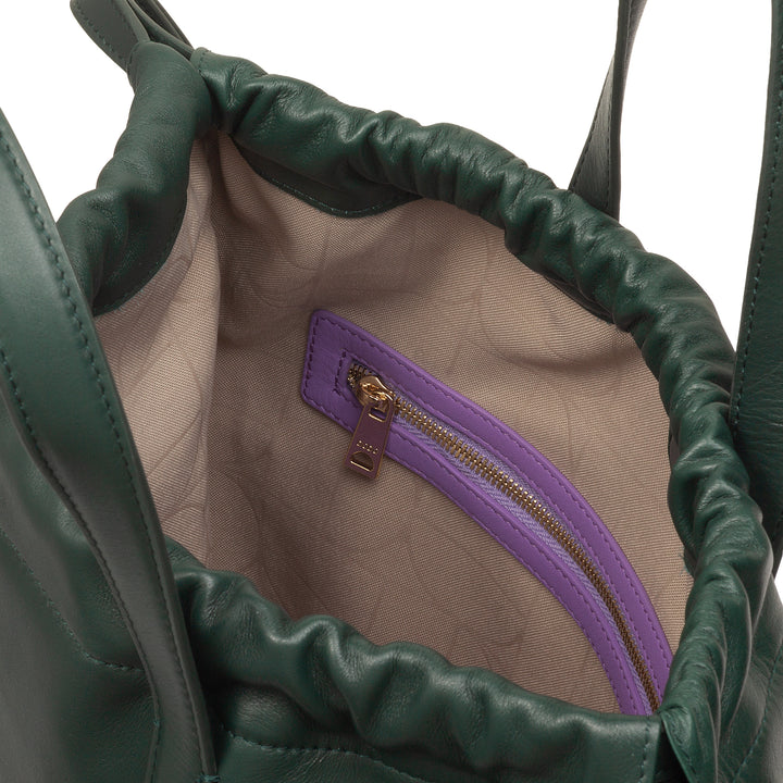 Γυναικείο σακίδιο πλάτης DUDU από μαλακό δέρμα, σακίδιο πλάτης με κορδόνι και μαγνητικό κουμπί, διπλή λαβή, απλό κομψό σακίδιο