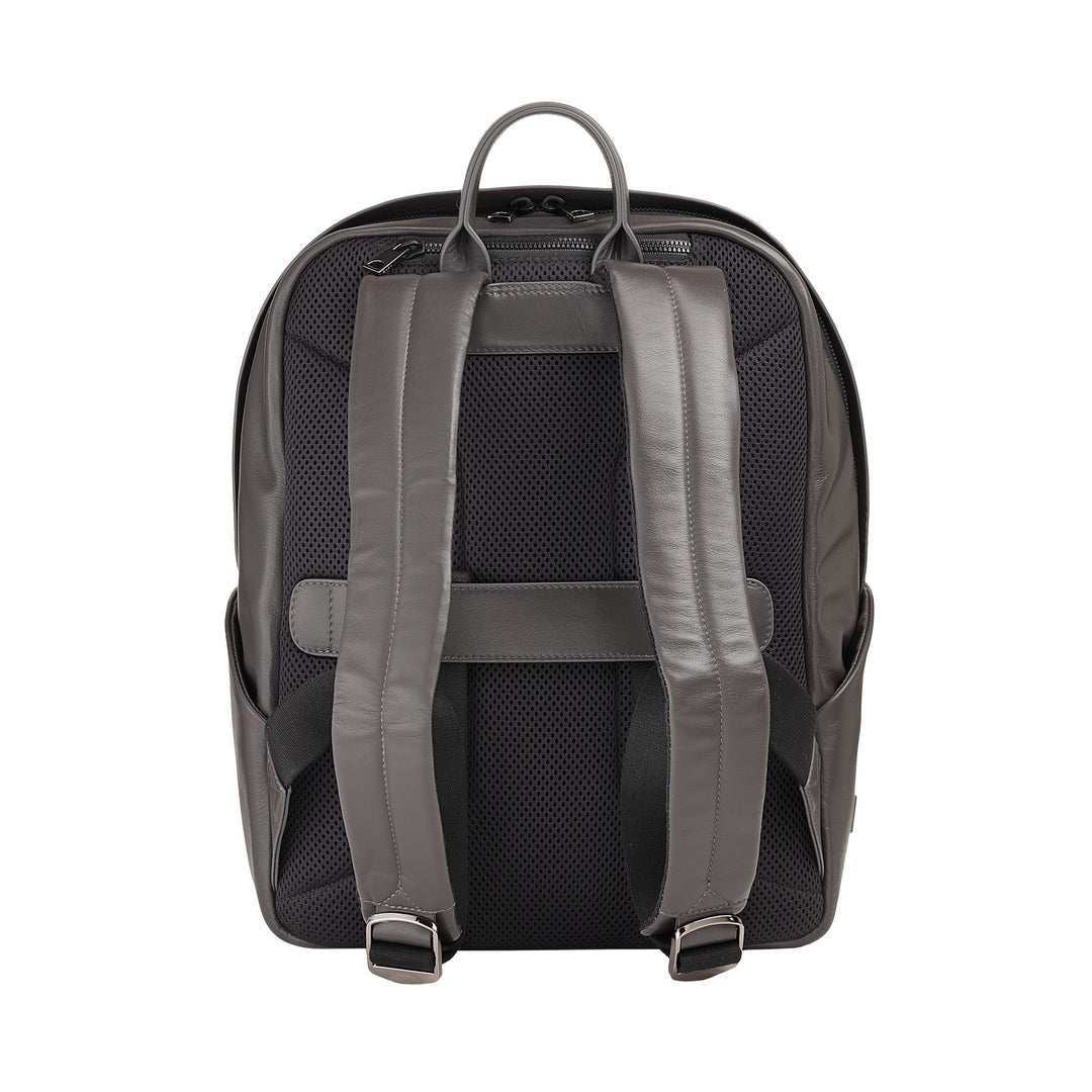 DUDU Zaino in Pelle da Viaggio Unisex per Uomo e Donna – Zaino Elegante e Resistente per Tablet, Escursioni e Lavoro – Spallacci Regolabili e Design Ergonomico