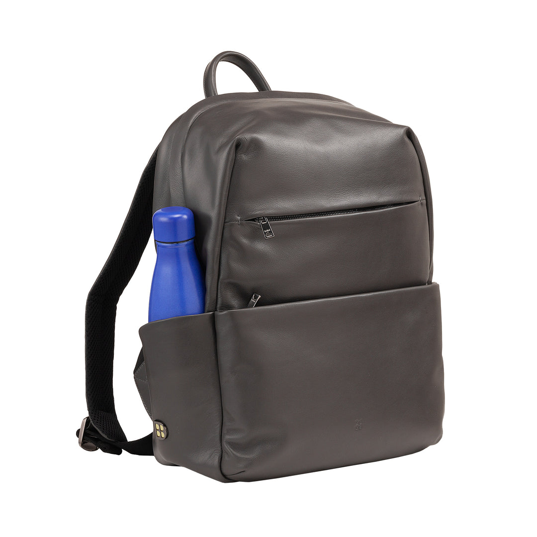 DUDU Zaino in Pelle da Viaggio Unisex per Uomo e Donna – Zaino Elegante e Resistente per Tablet, Escursioni e Lavoro – Spallacci Regolabili e Design Ergonomico