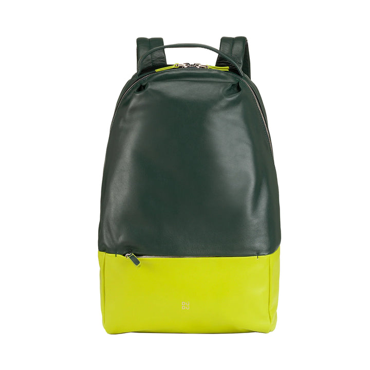 Rucsac sport pentru bărbați DUDU din piele multicoloră, design moale, colorat, rucsac pentru femei cu buzunar antifurt