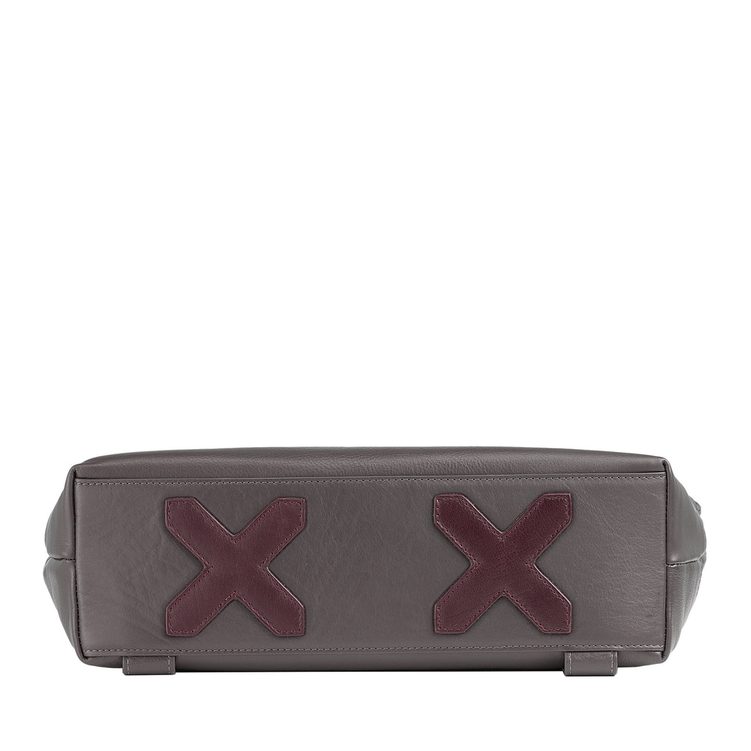 DUDU Herren-Rucksack, Damen-lässiger weicher Rucksack aus echtem Leder mit Reißverschluss, großer bunter Rucksack für Arbeit und Freizeit