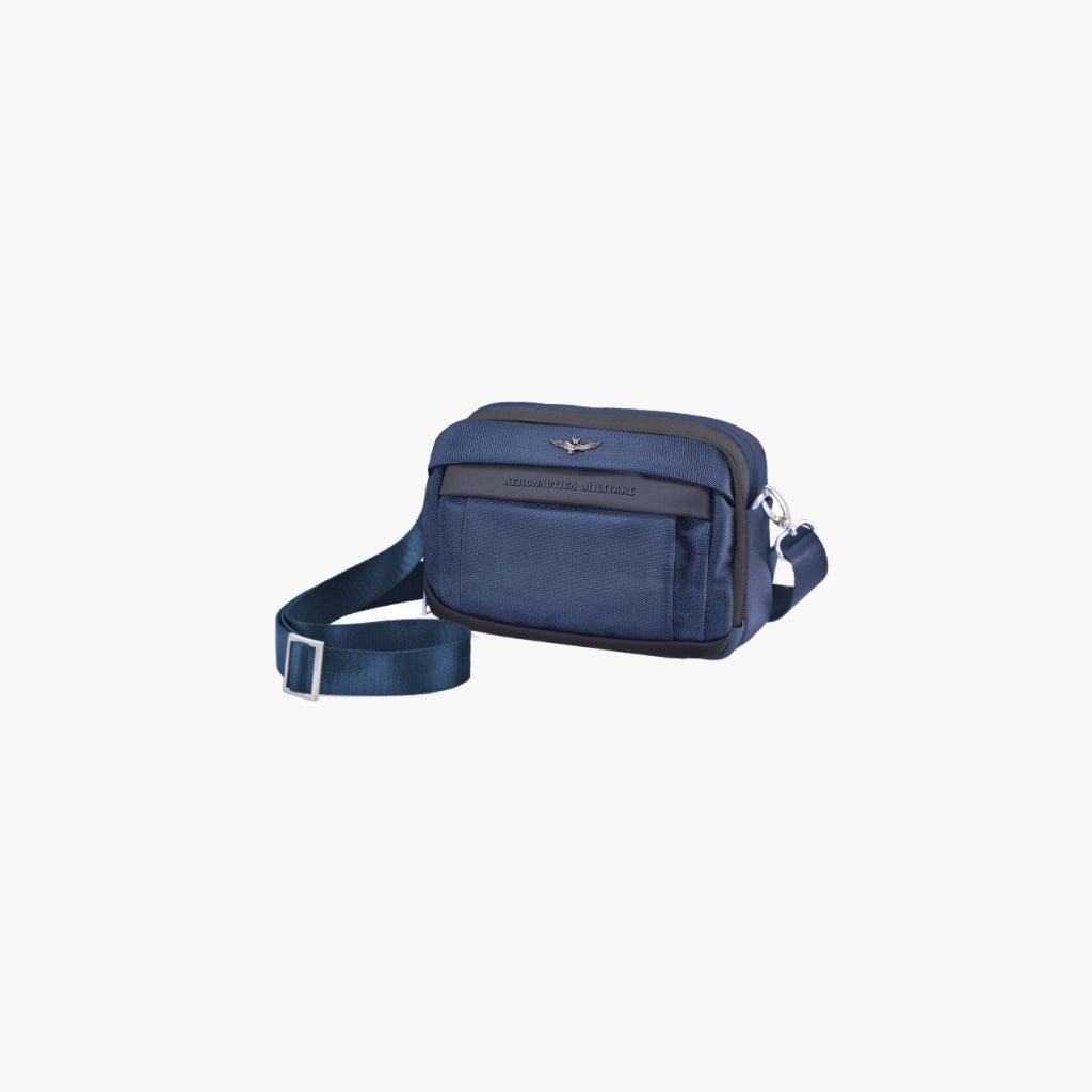 Bolso de mano Aeronautica Militare Lightning line con bandolera AM502-BL - Capodagli 1937