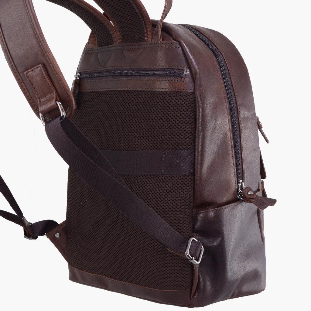 Aeronautica Militare Mochila de cuero para hombre línea Vintage AM355-MO - Capodagli 1937