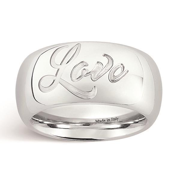 Anillo Alfieri & St. John Love plata 925 talla 14 027990048950 - Joyas Capodagli