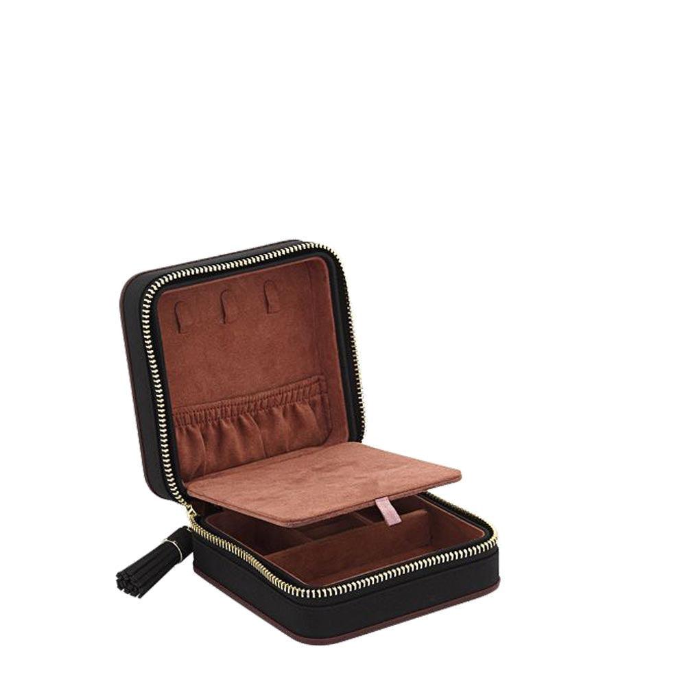 Friedrich23 joyero con cremallera Negro 23335-2 - Capodagli 1937