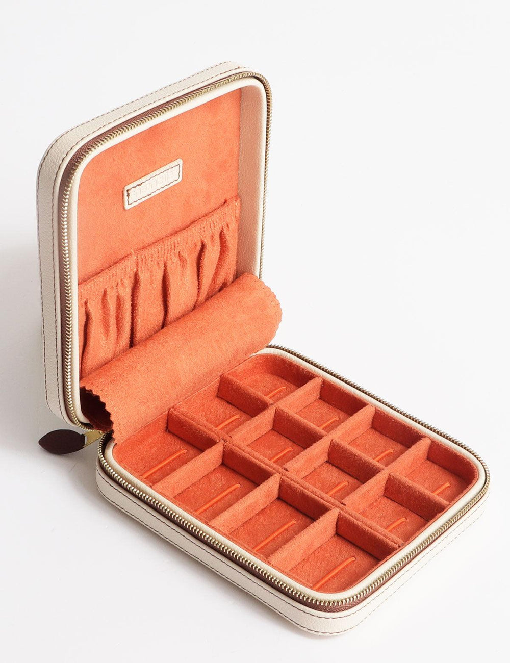 Etui na biżuterię Friedrich23 Ascot z zamkiem w kolorze kości słoniowej 26113-1 - Capodagli 1937