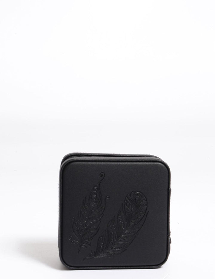 Friedrich23 Boho Czarna szkatułka na biżuterię 20134-2 - Capodagli 1937