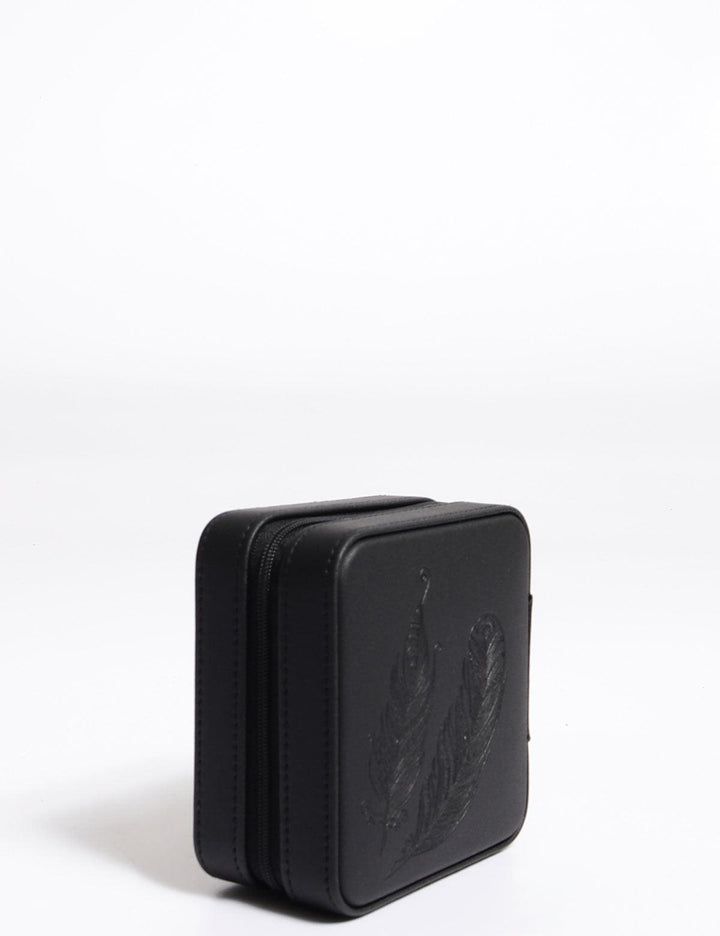 Friedrich23 Boho Czarna szkatułka na biżuterię 20134-2 - Capodagli 1937