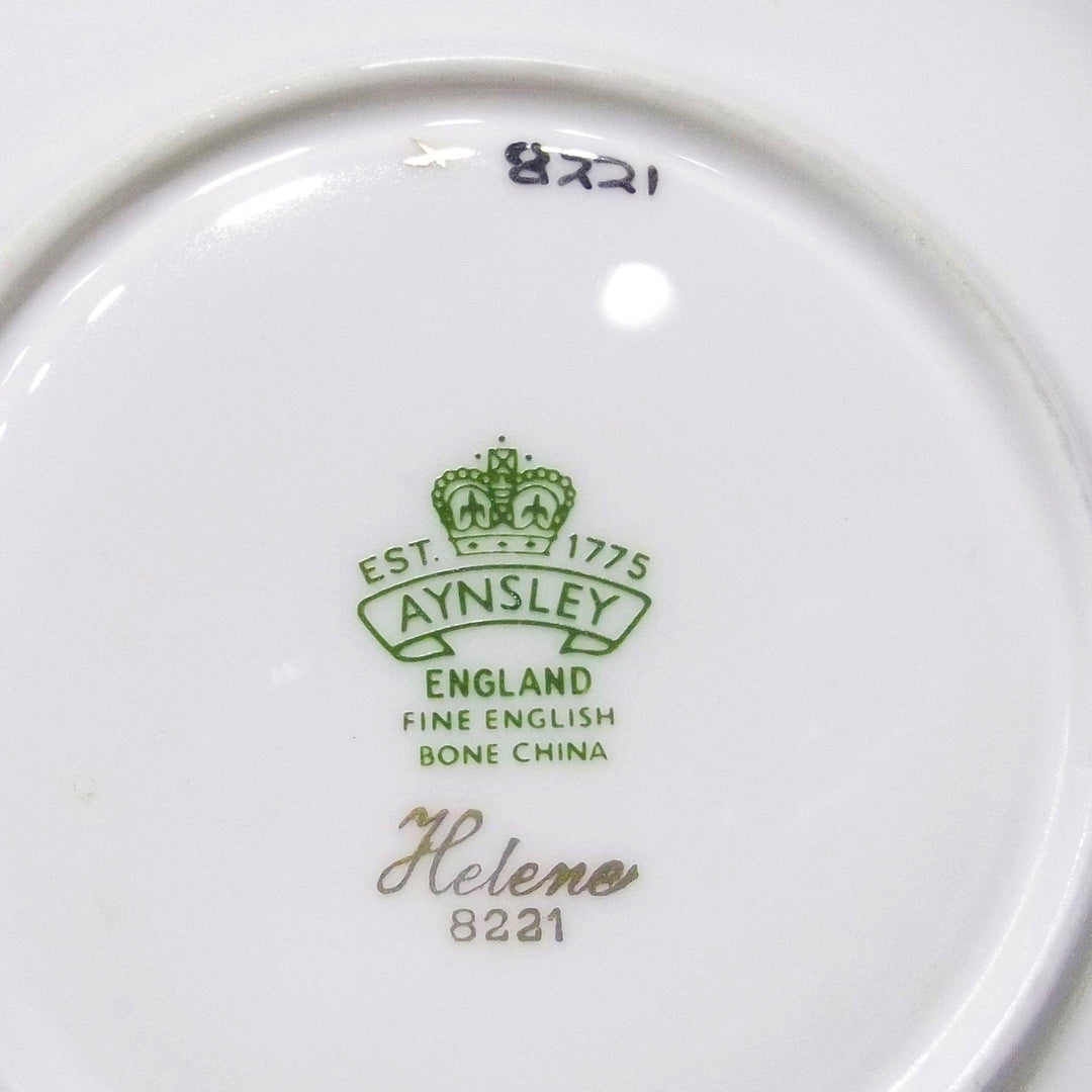 Aynsley England 1 Teetasse mit reinem Golddekor, feines Porzellan, englisches Knochenporzellan A-0059 - Gioielleria Capodagli