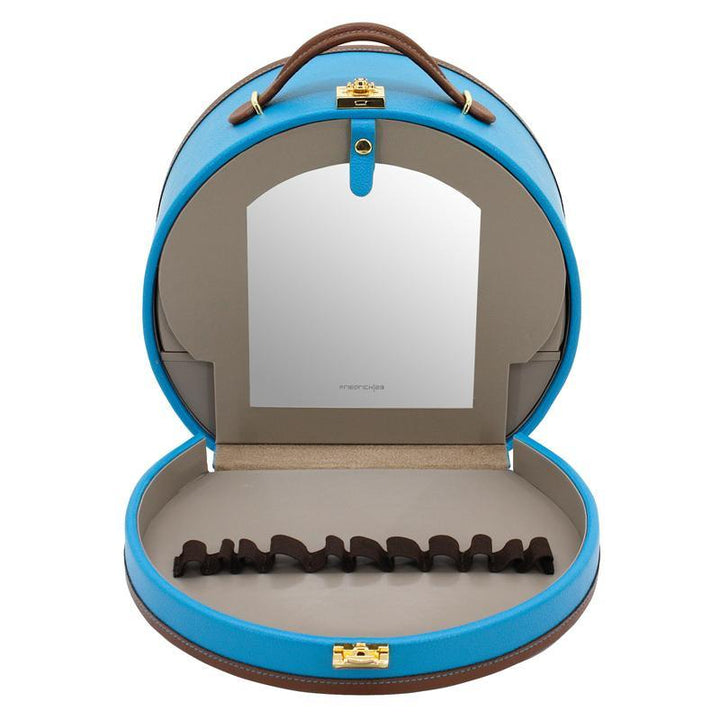 Porta-joias Friedrich23 Ascot Azure Blue 32030-5 - Capodagli 1937