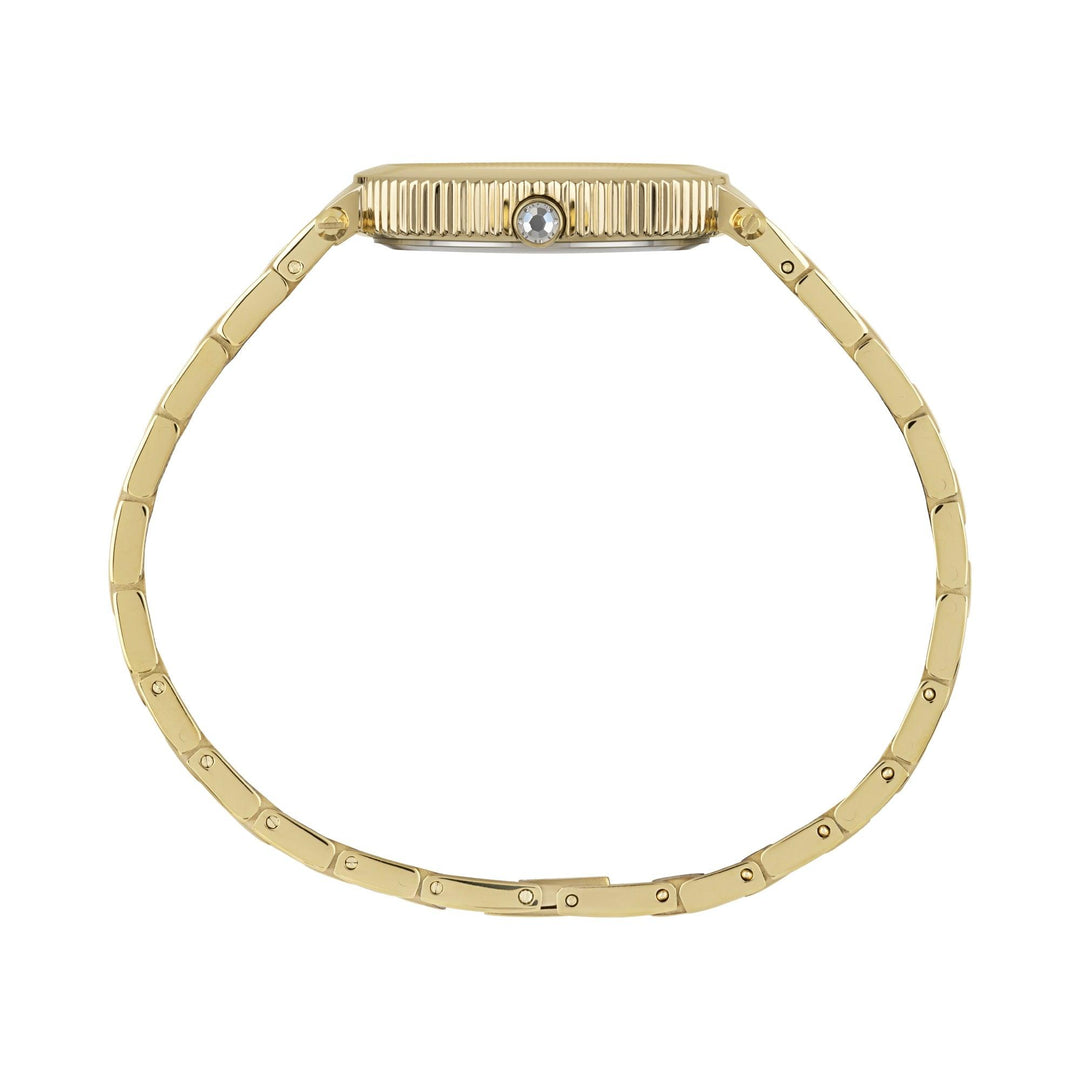 Relógio Breil Pivot 32 mm aço quartzo branco IP acabamento dourado TW1962 - Capodagli 1937