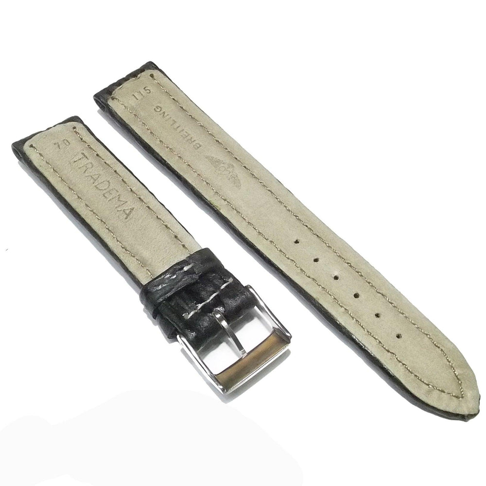 Breitling by Tradema schwarzes Haifischarmband 18 mm Breitling-F 18/16-SQN – Capodagli 1937