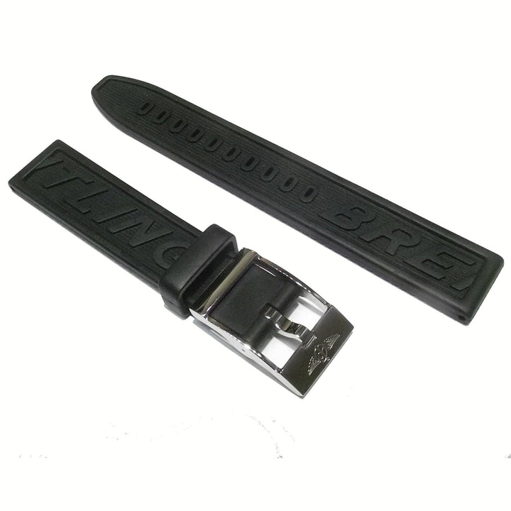 Breitling Diver Pro czarny gumowy pasek 18mm BR-CA-18F - Capodagli 1937