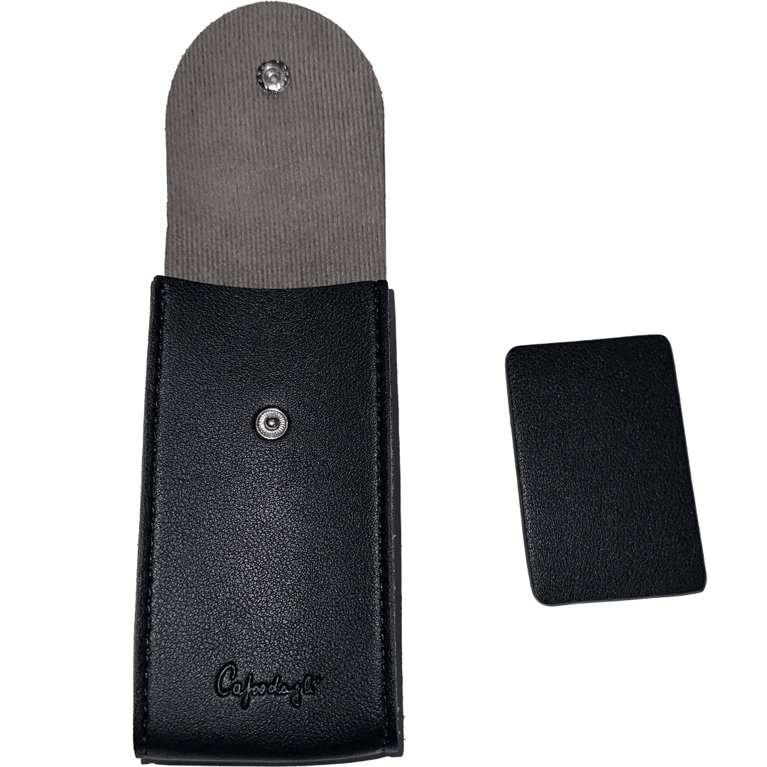 Capodagli černé pouzdro na hodinky z imitace kůže CPD0002 - Capodagli 1937