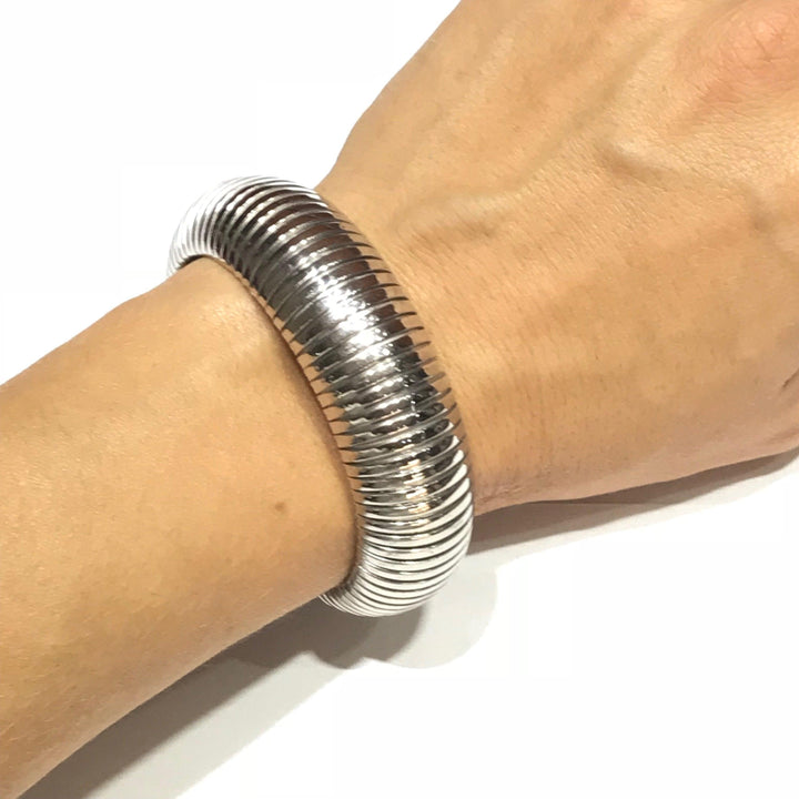 Bratara rigida Capodagli Tubogas argint 925 TUBOGAS - Bijuterii Capodagli