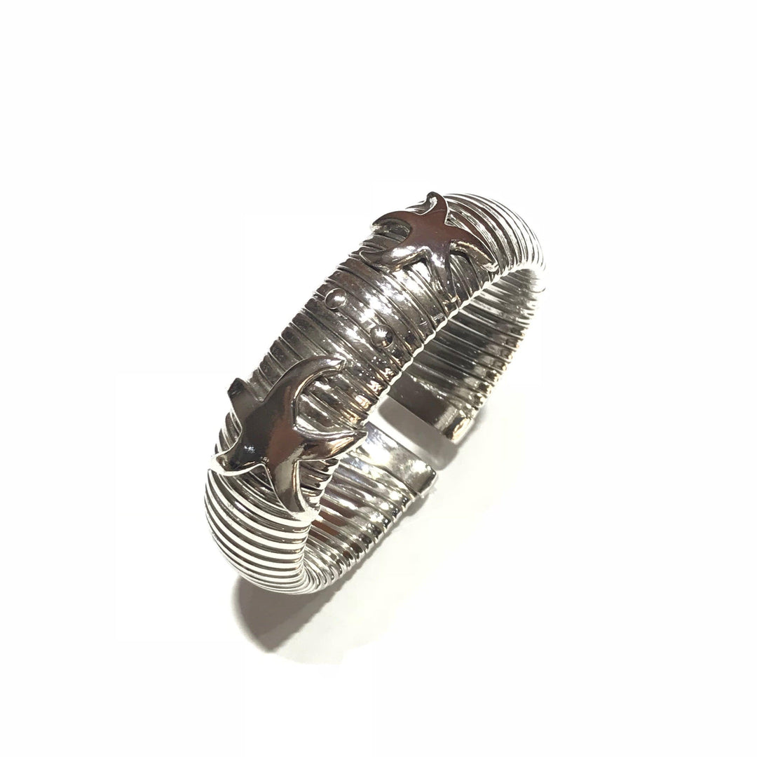 Bratara rigida Capodagli Tubogas Starfish argint 925 TUBOGAS STARS - Bijuterii Capodagli