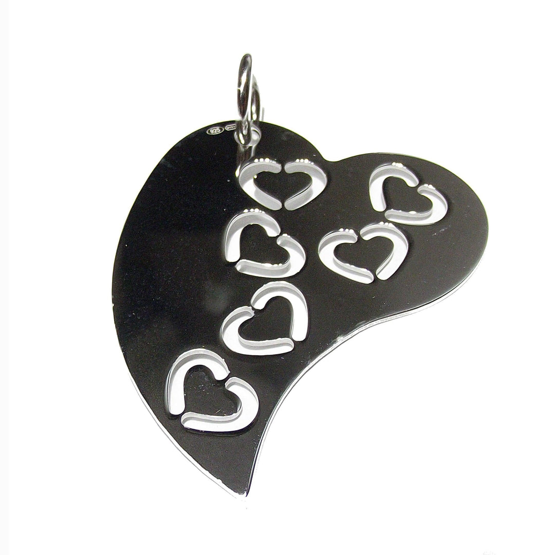 Charm Capodagli Corazón Cascada de Corazones plata 925 CPD-CIO-ARG-0001-B - Capodagli 1937