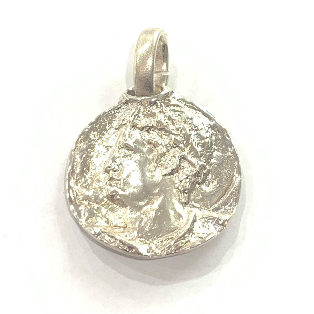 Srebrna zawieszka na monetę Capodagli 925 C-GARZI-TESTA - Capodagli 1937