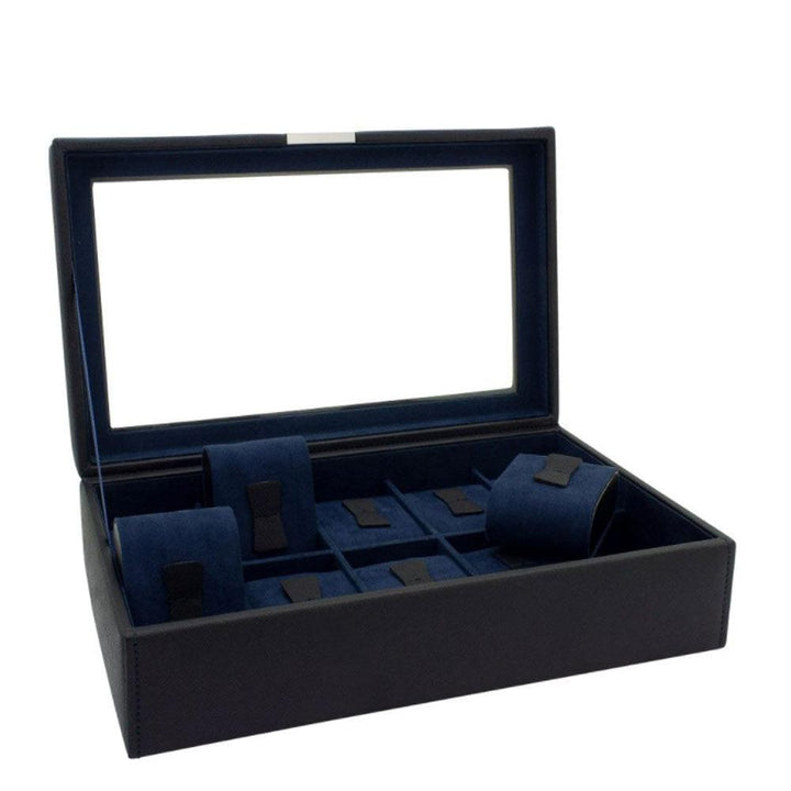 Friedrich23 Bond 10-Sitzer-Uhrenbox Schwarz 20113-2 - Capodagli 1937