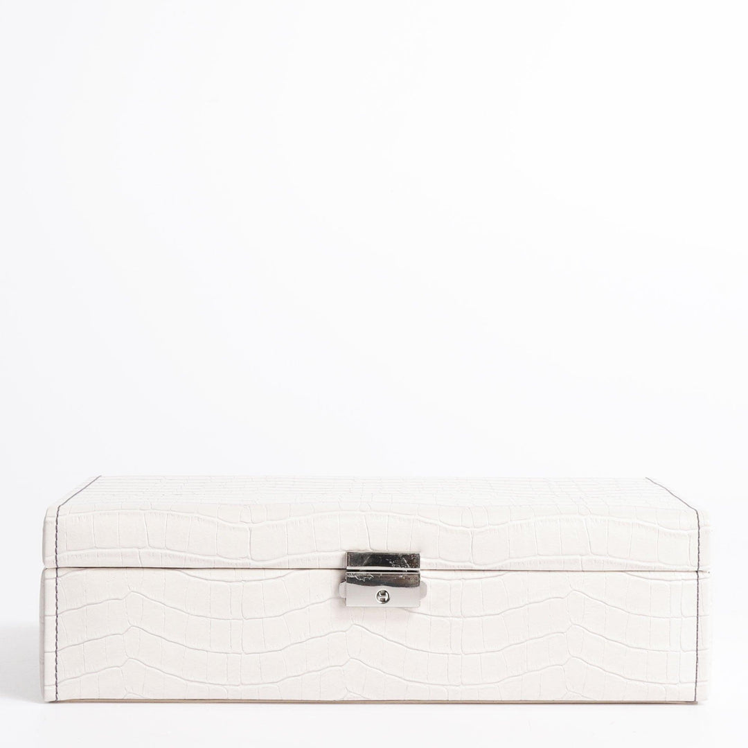 Caixa de relógio Friedrich23 Le Croc 8 lugares Branco 20122-1 - Capodagli 1937