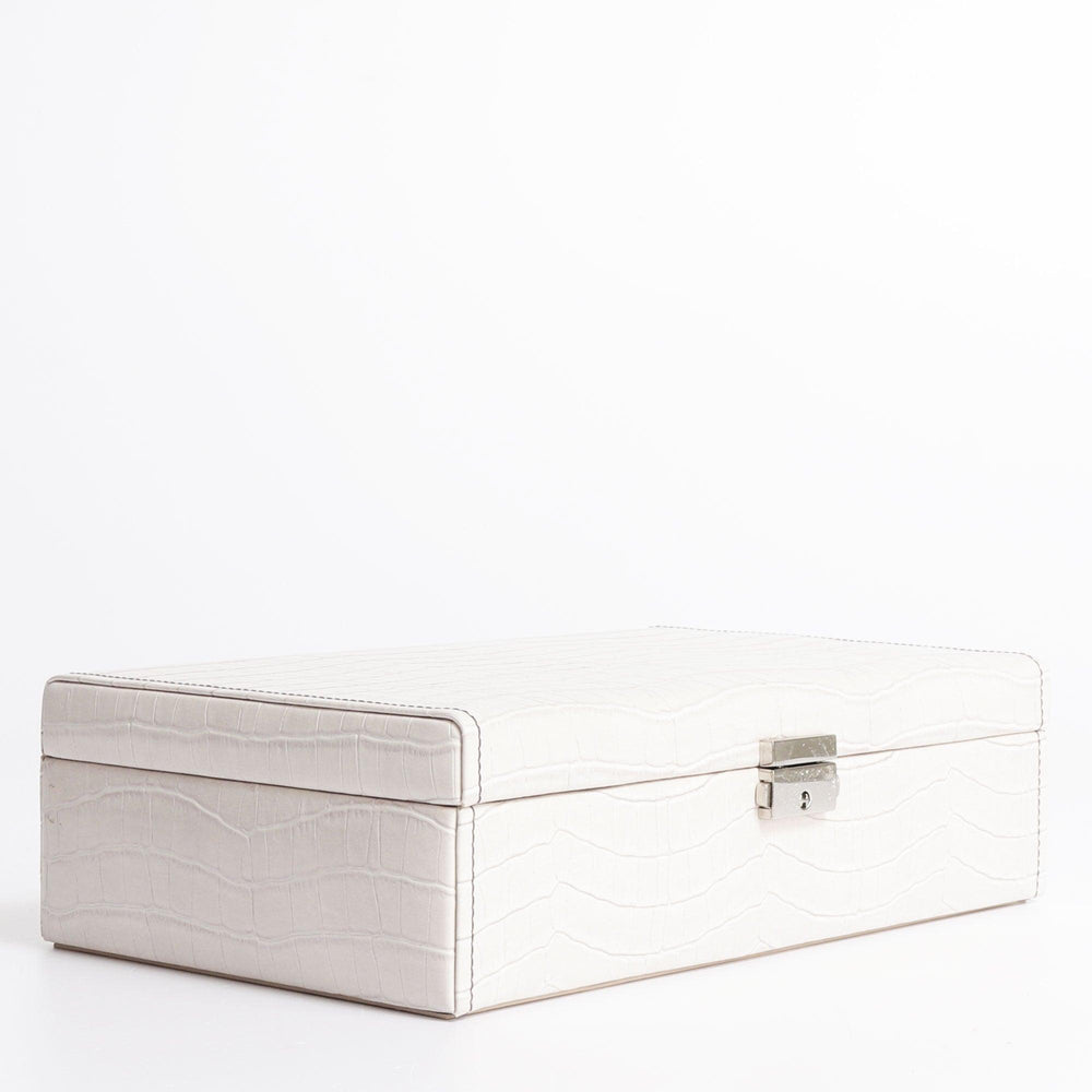 Caixa de relógio Friedrich23 Le Croc 8 lugares Branco 20122-1 - Capodagli 1937