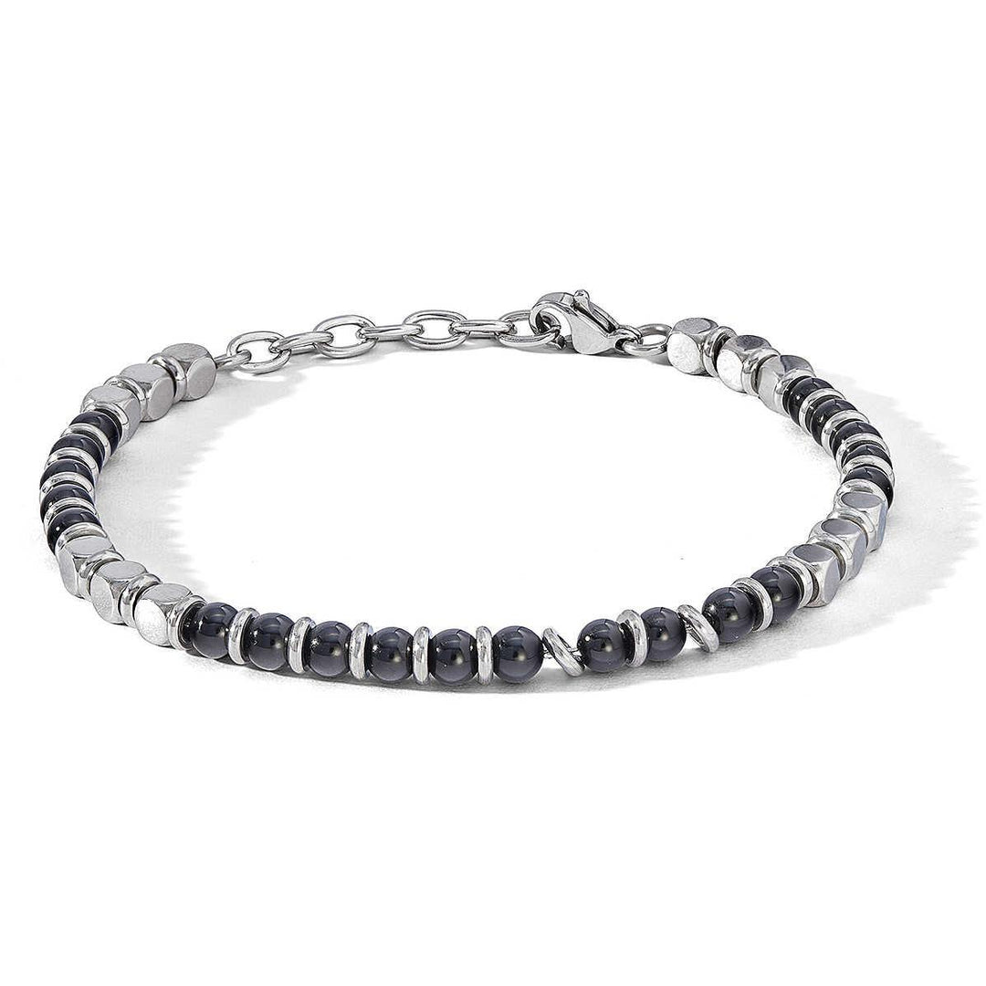 Bracelet Comete District acier onyx UBR 1103 - Capodagli 1937
