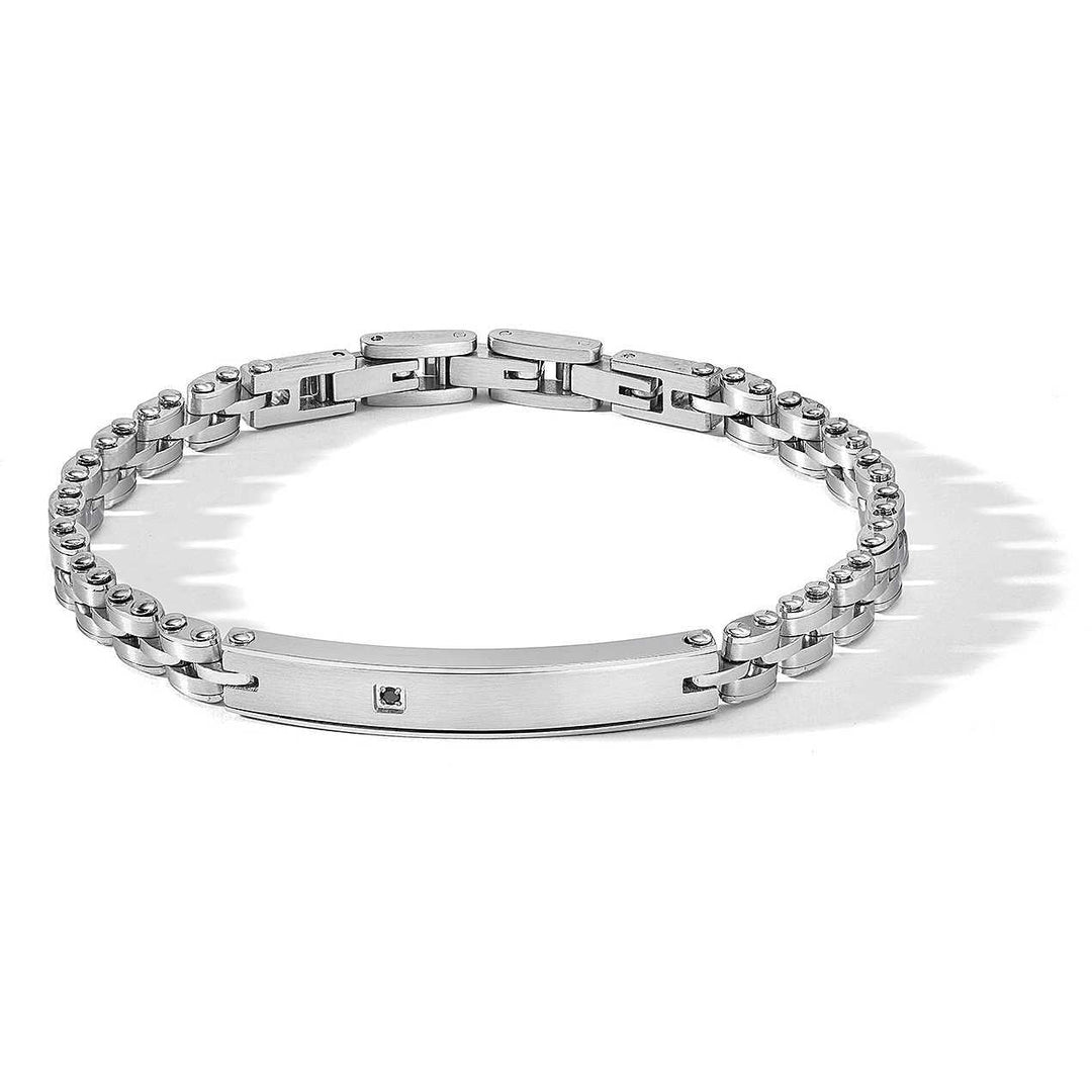 Bracelet Comete Zero acier zircon cubique UBR 1093 - Capodagli 1937