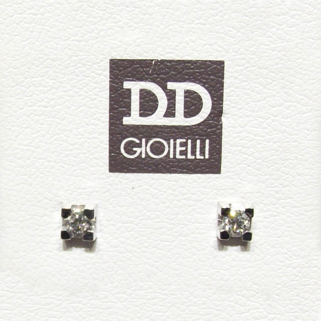 Davite & Delucchi Cercei Punto Luce din aur de 18kt diamante 0,12ct VS G BB8283-12 - Gioielleria Capodagli